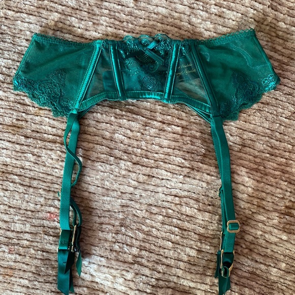 Honey Birdette Intimates & Sleepwear Honey Birdette Emerald Green